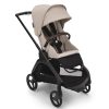 Bugaboo Poussette Citadine | Poussette Citadine Complete Dragonfly Chassis Noir - Desert Taupe