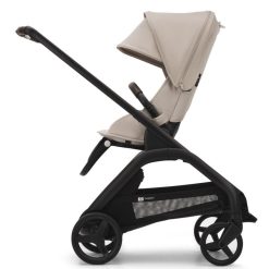 Bugaboo Poussette Citadine | Poussette Citadine Complete Dragonfly Chassis Noir - Desert Taupe