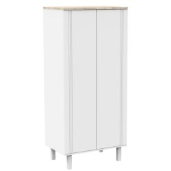 Sauthon Meuble Bebe | Armoire 2 Portes Eleonore - Blanc