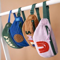 LÄSSIG Bagagerie Enfant | Banane Enfant Little Gang - Fun Vert Ocean