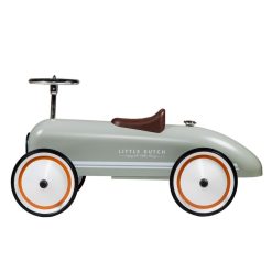 Little Dutch Trotteur & Porteur | Voiture Retro Roller Wild Flowers - Olive