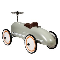 Little Dutch Trotteur & Porteur | Voiture Retro Roller Wild Flowers - Olive