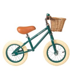 Banwood Trotteur & Porteur | Draisienne First Go - Vert Emeraude