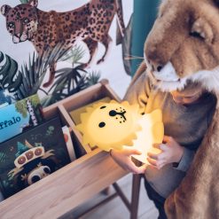 Mr Maria Veilleuse & Luminaire | Veilleuse Lampe Lion First Light - Jaune