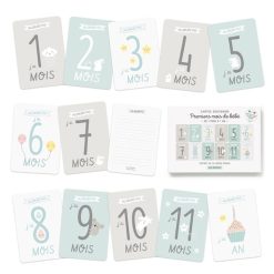 Zü Decoration | Kit Cartes Premiers Mois De Bebe