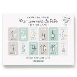 Zü Decoration | Kit Cartes Premiers Mois De Bebe