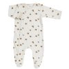 Bonjour Little Body & Pyjama | Combinaison Bebe Jour Et Nuit Velours Tonka - 1 Mois