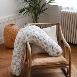 BÉABA Allaitement | Coussin D'Allaitement Big Flopsy Jersey - Palm Tree