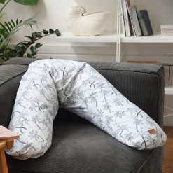 BÉABA Allaitement | Coussin D'Allaitement Big Flopsy Jersey - Palm Tree