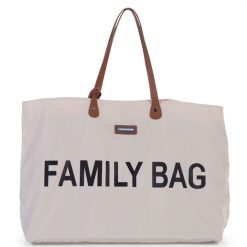 Childhome Sac A Langer | Family Bag - Ecru Et Noir