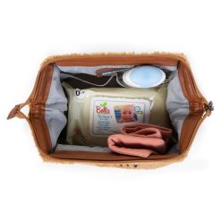 Childhome Textile | Trousse De Toilette Baby Necessities - Teddy Beige