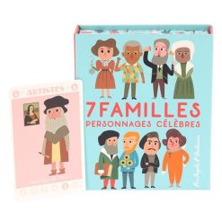 Vilac Mes Premiers Jouets | Jeu De 7 Familles Personnages Celebres - Ingela P. Arrhenius