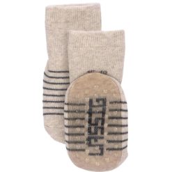 LÄSSIG Accessoires Bebe | Lot De 2 Chaussettes Antiderapantes Gris - 23/26