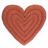 Childhome Tapis D'Eveil | Tapis De Jeux Coeur - Terracotta