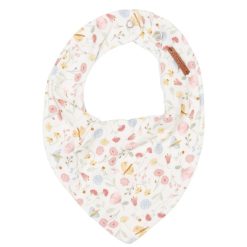 Little Dutch Bavoir | Bavoir Bandana Flowers & Butterflies - Pink