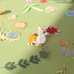 La Petite Epicerie Pin'S Et Colliers | Broche Pin'S Emaille - Corgi