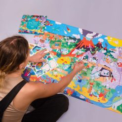 Omy Loisirs Creatifs | Poster A Sticker - Dinos