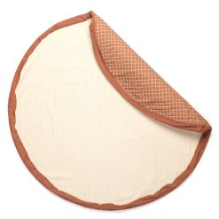 Play&Go Rangement | Sac A Jouets - Grid Brown