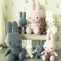 Bon Ton Toys Peluche | Lapin Miffy Anthracite - Grand