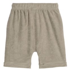 LÄSSIG Bas Bebe | Short En Tissu Eponge Olive - 3/6 Mois