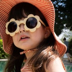 Konges Sløjd Accessoires Bebe | Chapeau De Bain Jade Glitter Stripes - 6/9 Mois