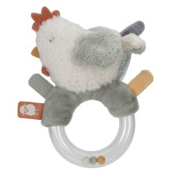 Little Dutch Hochet | Hochet Poule Little Farm - Multicolore