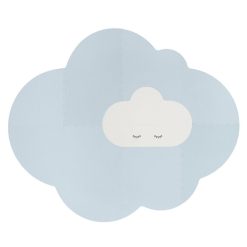 Quutopia Tapis D'Eveil | Tapis Nuage Grand Modele - Bleu Ciel