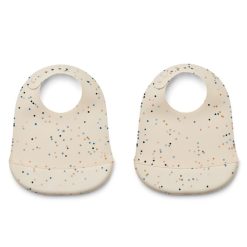 Liewood Bavoir | Lot De 2 Bavoirs Tilda - Splash Dots Sea Shell