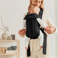 BabyBjörn Porte Bebe | Porte-Bebe Mini Coton - Noir