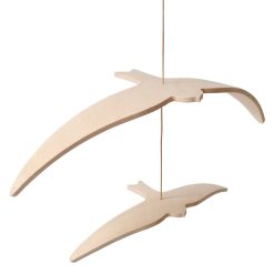 Charlie Crane Mobile | Mobile Kano Birds - Naturel