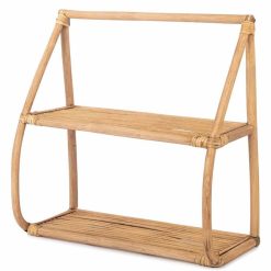 Kids Depot Meuble Bebe | Etagere En Rotin Mexy - Naturel