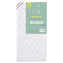 P'tit Lit Literie Bebe | Matelas Mon P'Tit Matelas Bamboo - 60 X 120 Cm