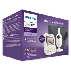 Philips Avent Ecoute Bebe | Ecoute-Bebe Video 2,8 Pouces Scd882/26