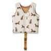 Liewood Accessoires Bebe | Gilet De Nage Dove Leopard Sandy - 4/6 Ans