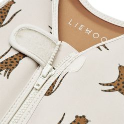 Liewood Accessoires Bebe | Gilet De Nage Dove Leopard Sandy - 4/6 Ans