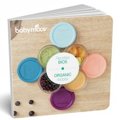 Babymoov Repas | Lot De 8 Babybols En Verre 120 Et 240 Ml Et Livre De Recettes Bio