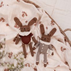 Main Sauvage Doudou | Doudou Lapin - Combinaison Avoine