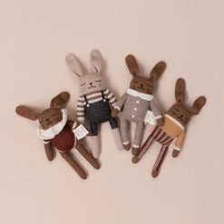 Main Sauvage Doudou | Doudou Lapin - Combinaison Avoine