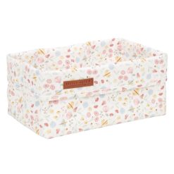 Little Dutch Rangement | Panier De Commode Grand Flowers & Butterflies - Pink