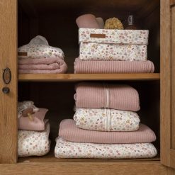 Little Dutch Rangement | Panier De Commode Grand Flowers & Butterflies - Pink