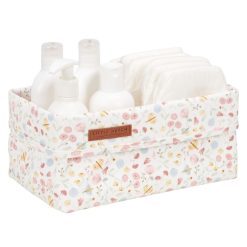 Little Dutch Rangement | Panier De Commode Grand Flowers & Butterflies - Pink