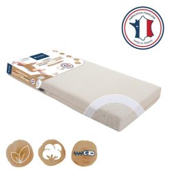 Candide Literie Bebe | Matelas Organic Coton - 60 X 120 Cm