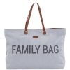 Childhome Sac A Langer | Family Bag Canvas - Gris