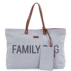 Childhome Sac A Langer | Family Bag Canvas - Gris