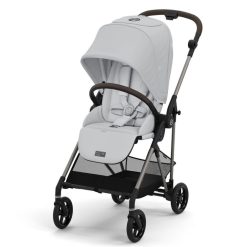 Cybex Poussette Citadine | Poussette Citadine Melio 4 Chassis Tpe - Fog Grey