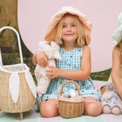 Olli Ella Rangement | Panier Enfant En Rotin Luggy Lapin - Pensee