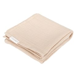 Little Dutch Textile | Lot De 2 Langes Newborn Naturals - Baby Bunny & Beige