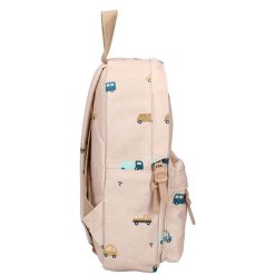 Kidzroom Bagagerie Enfant | Sac A Dos Sweet Cuddle - Voitures Beige