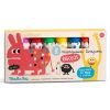 Moulin Roty Loisirs Creatifs | Lot De 8 Marqueurs Tampons - Les Schmouks