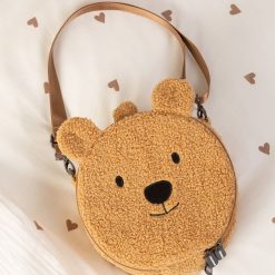 Childhome Bagagerie Enfant | Sac Ours - Teddy Beige